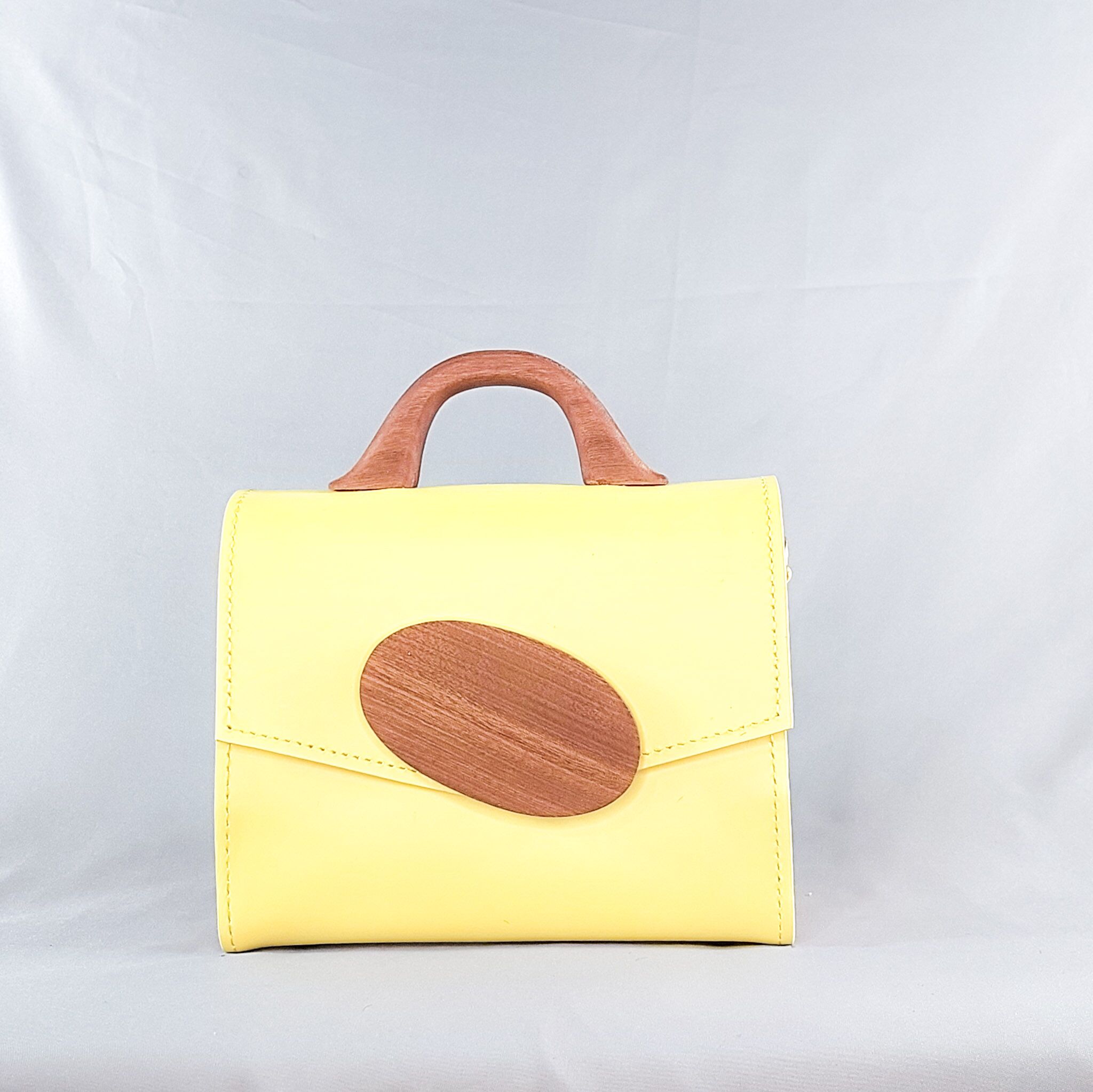 YELLOW SODZINE TOP HANDLE BAG - Image 2