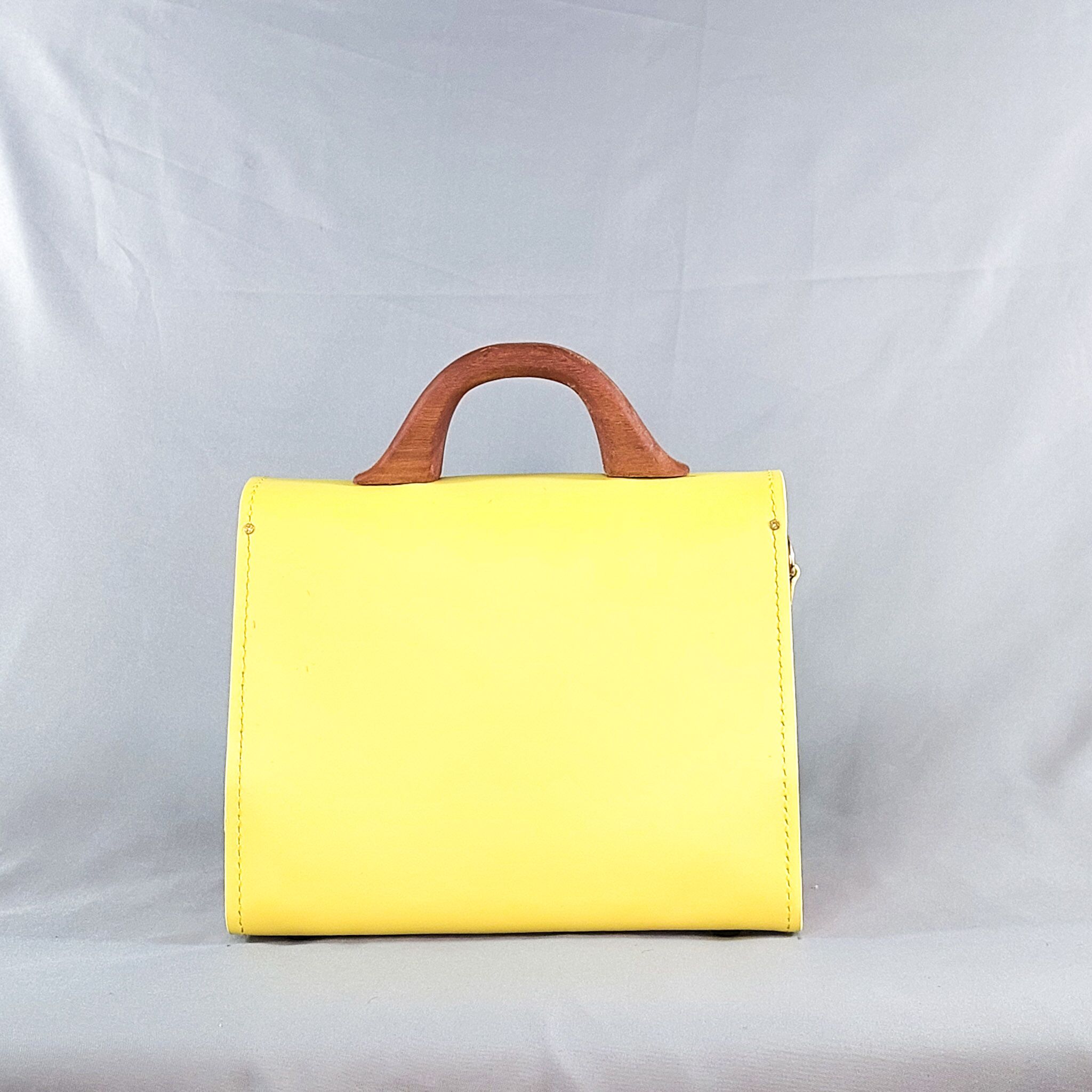 YELLOW SODZINE TOP HANDLE BAG - Image 3