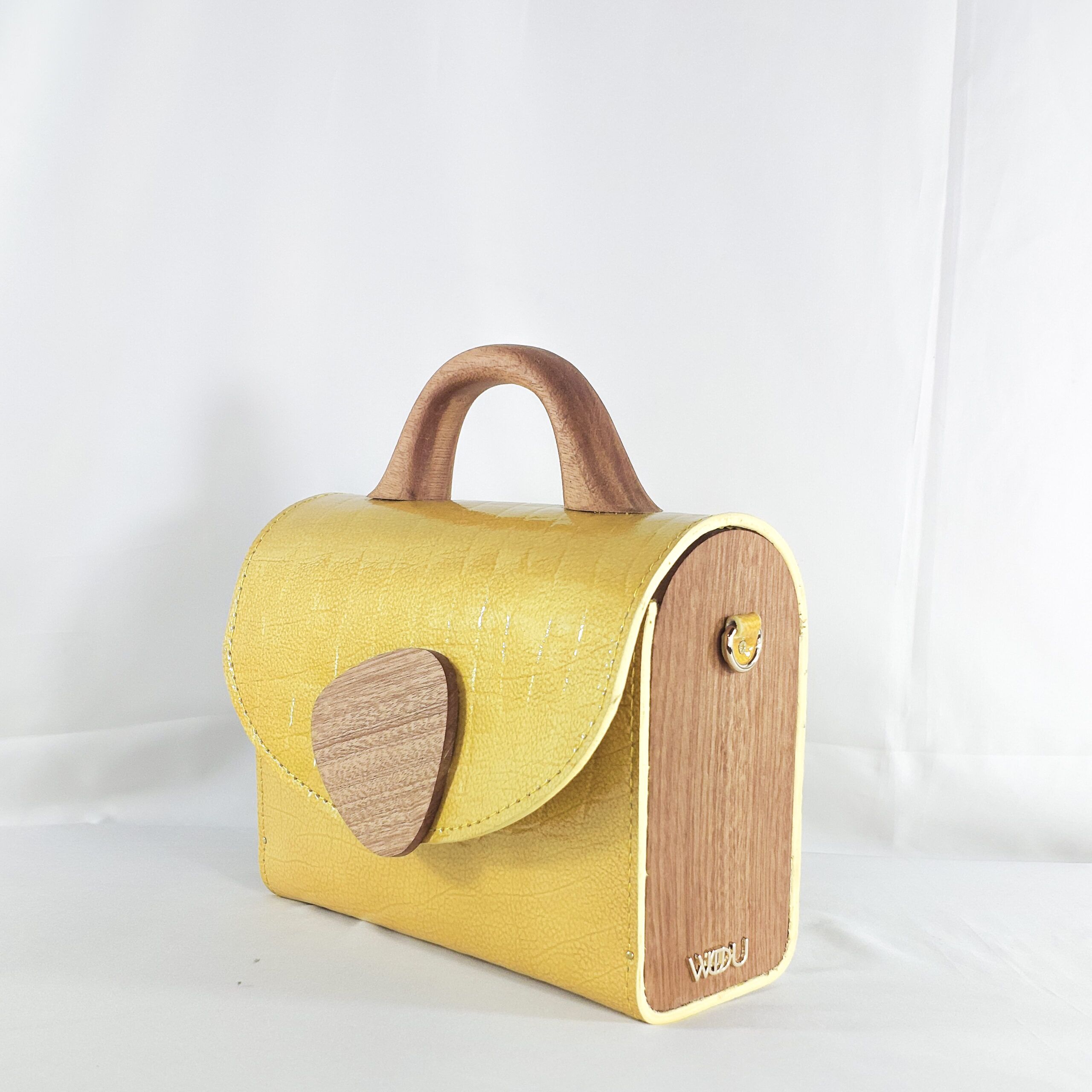 YELLOW KONAMA TOP HANDLE BAG - Image 2