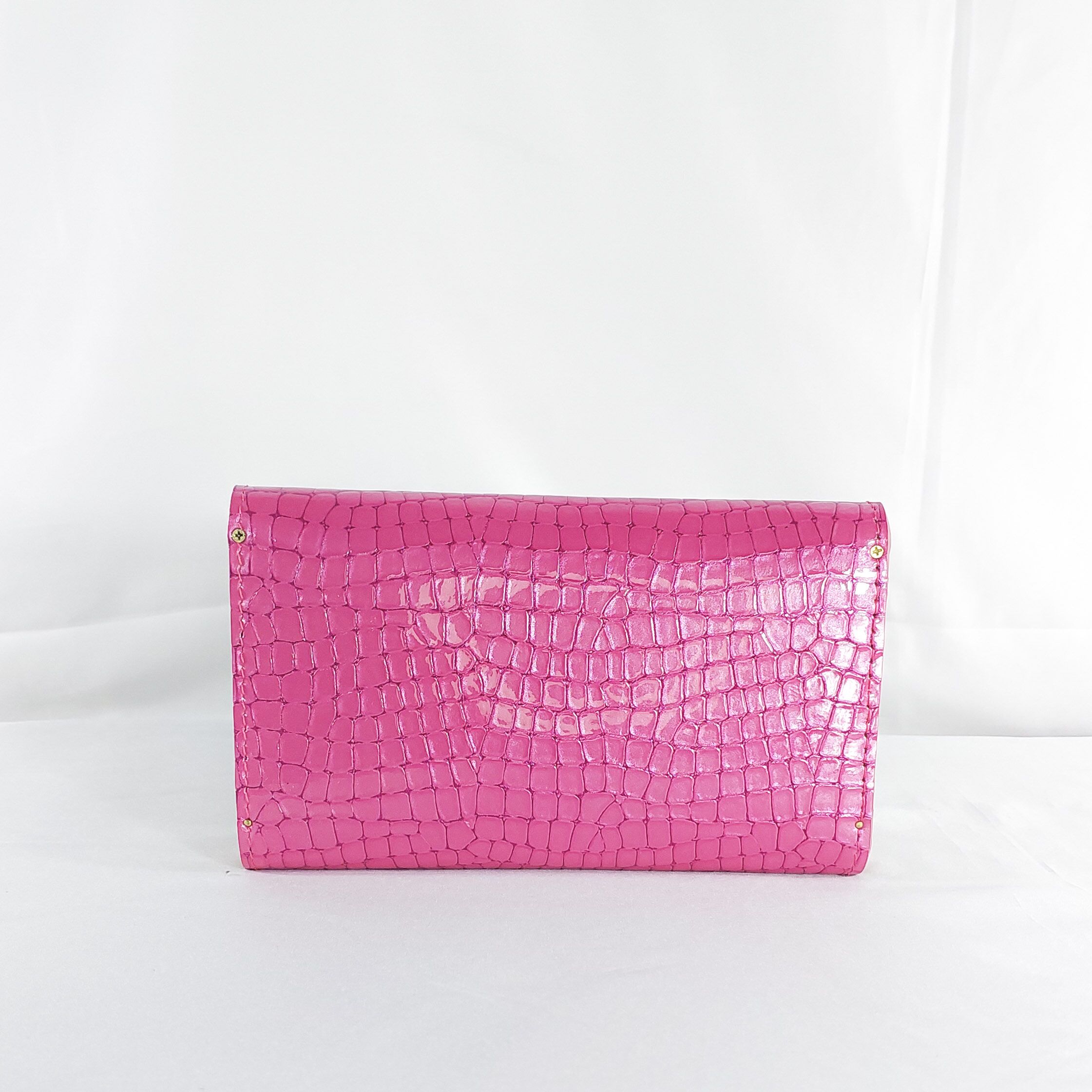 NANA AMA SMALL IN FUCHSIA CROC - Image 4